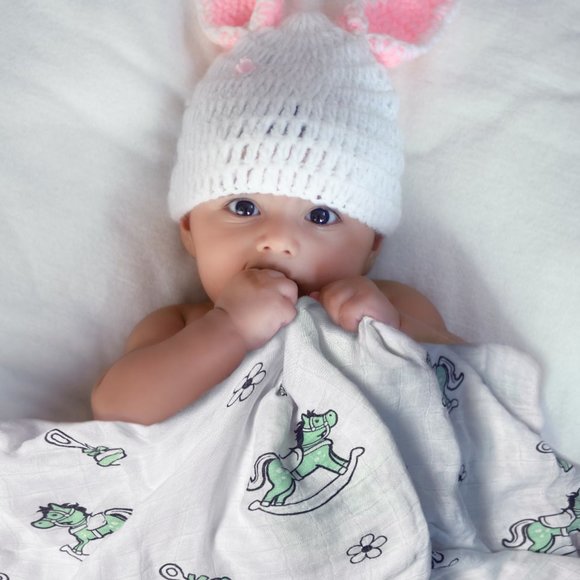 Premium Muslin Baby Swaddle Receiving Blankets | Unisex | NEW - Picture 3 of 8